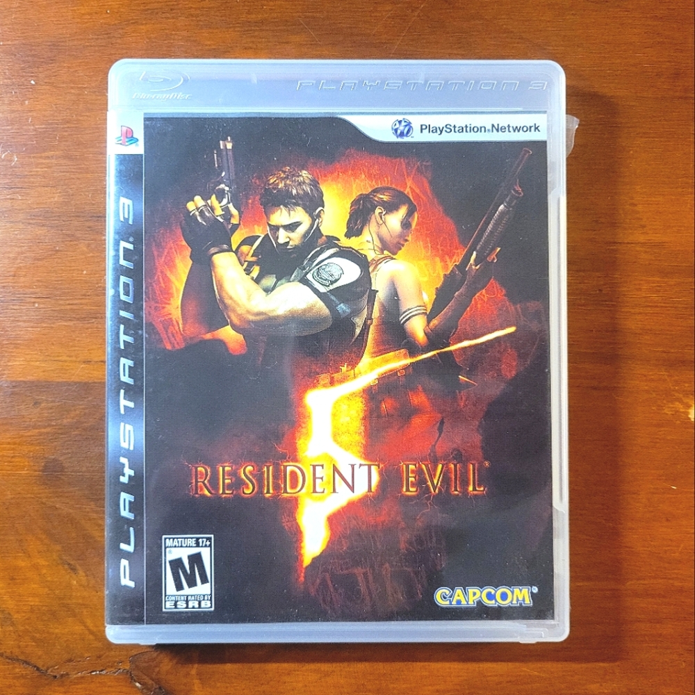 PS3 Resident Evil 5 Game Pre-Owned Playstation Console Capcom Games